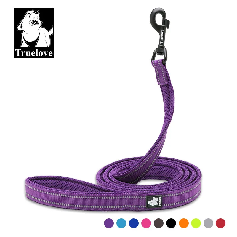 Truelove 200Cm Nylon Dog Lead Leash Running Reflective Training Purple Pet for Small Large Dogs 33057775725
