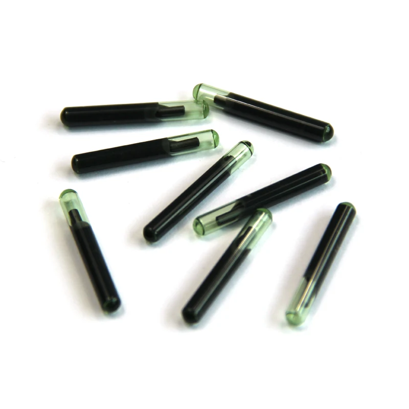 1.25*7mm/1.4x8mm/2.12x12mm Rfid FDX-B Animal Glass Tag PETS Tube 134.2KHz EM4304 (10pcs) 4000093011289