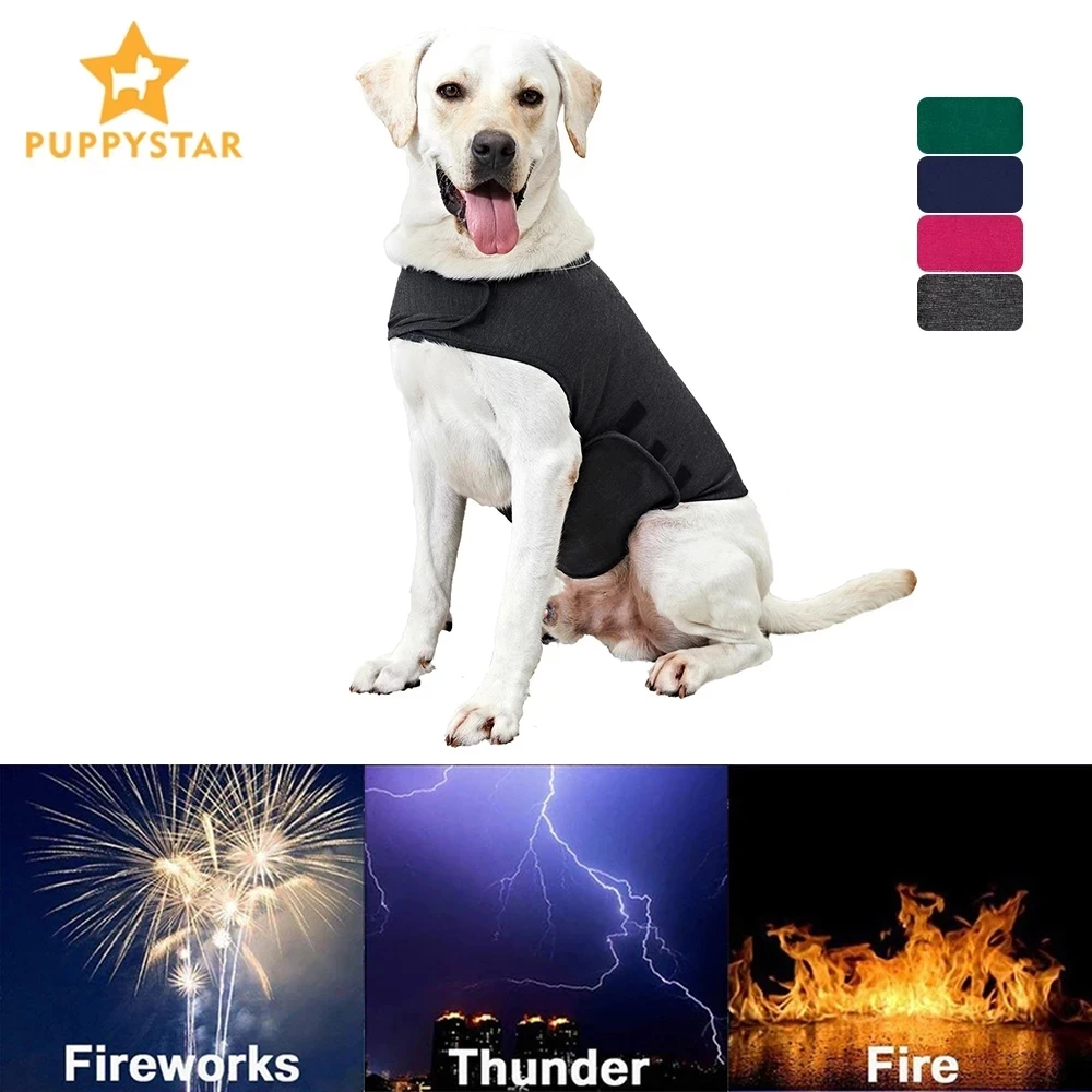 Dog Anxiety Vest XS-XL Pet Jacket Reflective Vest for Small Medium Large Dog Clothes 4000143844369