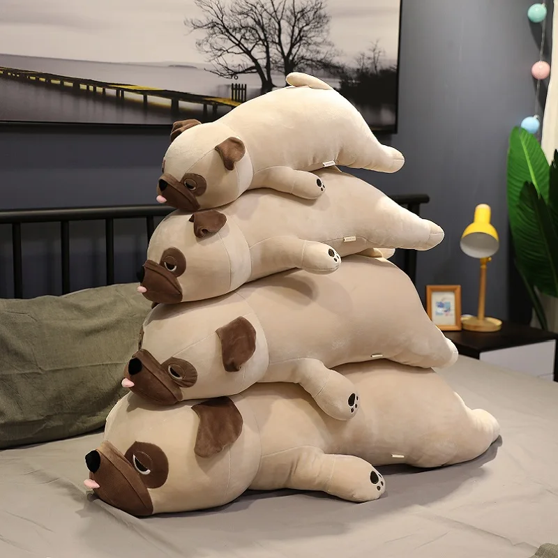 Plush Pug Toy Stuffed Plush Animal Shar Pei Soft Doll Dog Plush Toy Pillow Kids Toys Birthday Gift 4000223928420