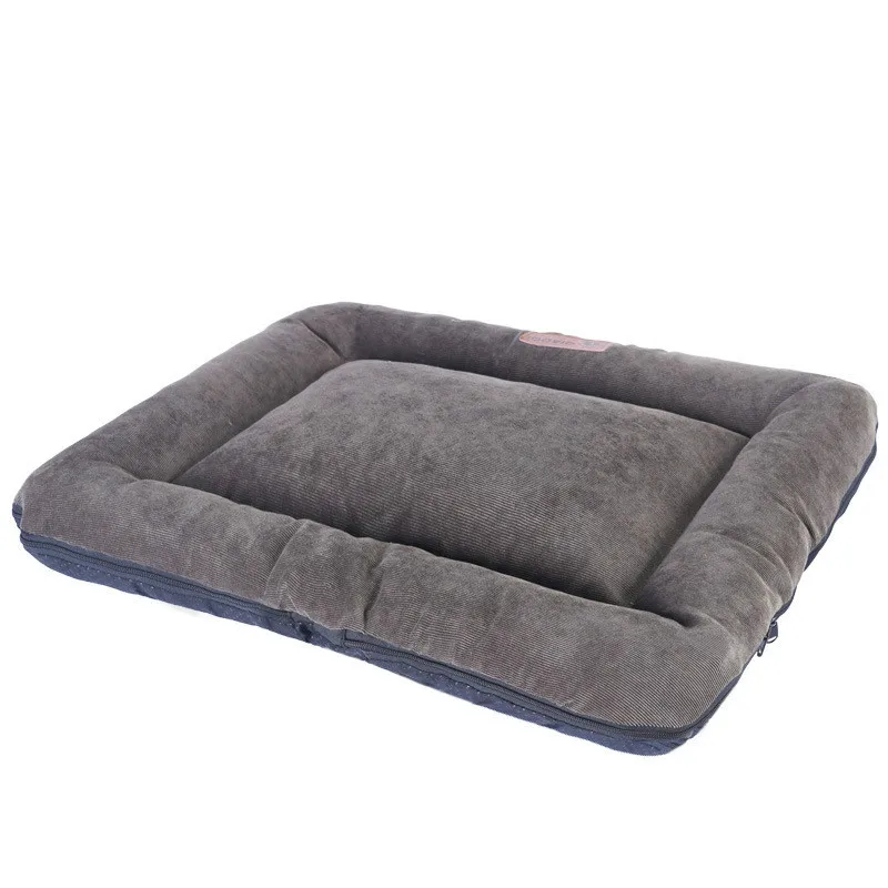 Soft Dog Bed Mattress Mat Crate Kennel Pad Washable Cloth Anti-Slip Bottom Indoor Outdoor for Large 4000429923312