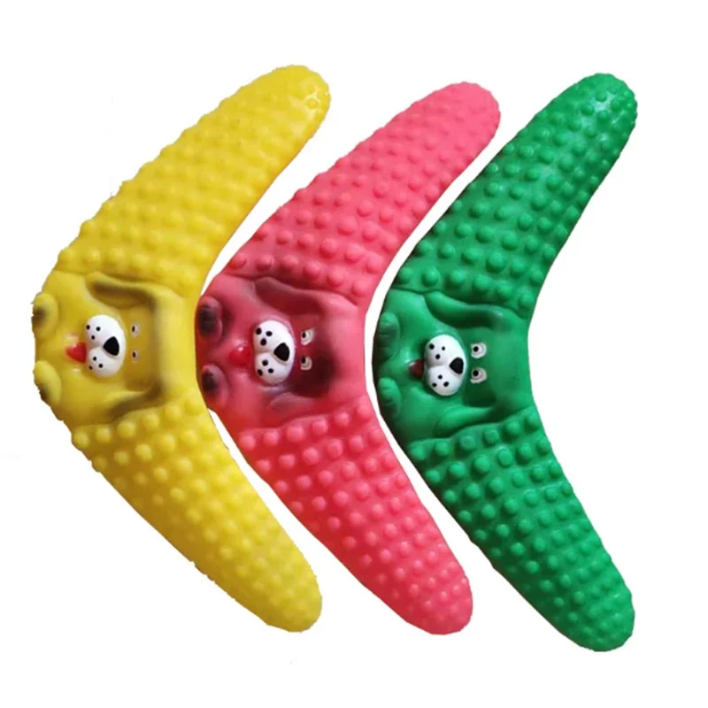 Durable Pet Dog Outdoor Training Puppy Flying Discs Toy Rubber Big Dog Teeth Cleaning 4000913145668
