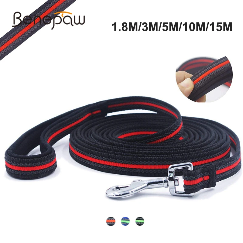 Benepaw Sturdy Long Dog Training Leash Quality Non-Slip Design Comfortable Padded Handle Pet Lead 4000979472231