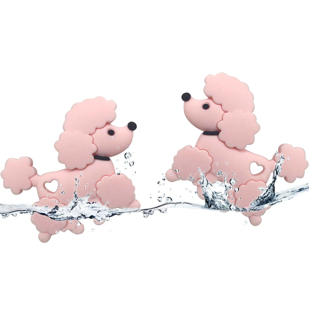 Teddy Silicone Teether Soft Baby Teething Toy BPA Free Dog Pendant Nursing Toddler Toys Chew 4001149291921